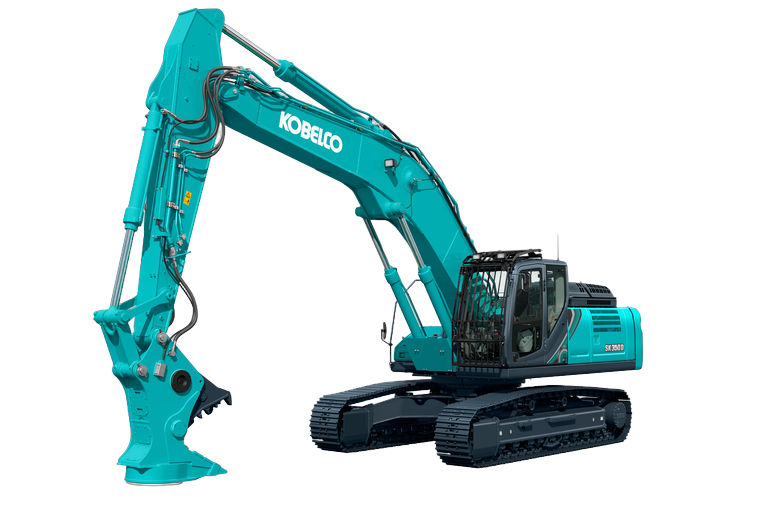 SK350D-10/SK350DLC-10：建物解体用：小割マグネット仕様機